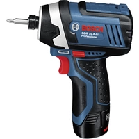 Bosch Professional GDR 10,8-LI 06019A6977 Akku-Drehschlagschrauber 105 Nm 10.8V Anzahl mitgelieferte Akkus 2 2Ah Li-Ion inkl. Bosch Professional GDR 10,8-LI 06019A6977 Akku-Drehschlagschrauber 105 Nm 10.8V Anzahl mitgelieferte Akkus 2 2Ah Li-Ion inkl.
