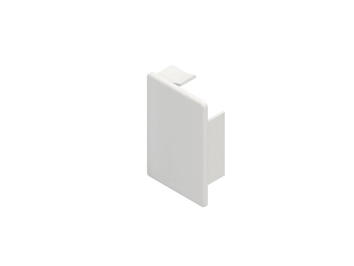 HKL Endstück ws 40x60 RAL9001 ES4060.6