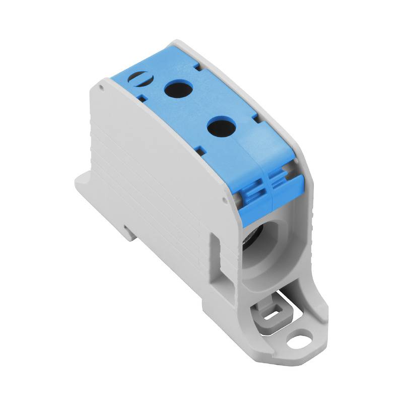 Weidmüller 2502660000 Durchgangsklemme 25.50 mm Schrauben Grau, Blau 2 St.