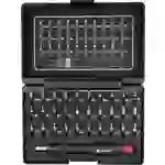 TOOLCRAFT 809204 Bit-Set 31teilig Schlitz, Kreuzschlitz Phillips, Kreuzschlitz Pozidriv, Innen-Sechskant, T-Profil TOOLCRAFT 809204 Bit-Set 31teilig Schlitz, Kreuzschlitz Phillips, Kreuzschlitz Pozidriv, Innen-Sechskant, T-Profil