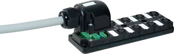 Murrelektronik 27022 Sensor/Aktorbox passiv M12-Verteiler mit Kunststoffgewinde 1 St.