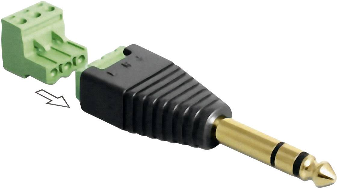 Delock 65460 Klinken-Steckverbinder 3.5 mm 1 St.