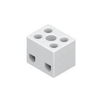 HKL Anschlussklemme 2,5qmm 2p Porzellan 127.G HKL Anschlussklemme 2,5qmm 2p Porzellan 127.G