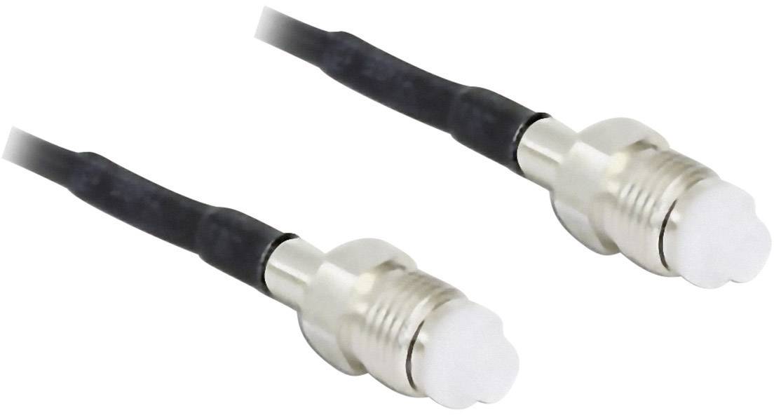 Delock WLAN-Antennen Verlängerungskabel [1x FME-Buchse - 1x FME-Buchse] 20.00 cm Schwarz