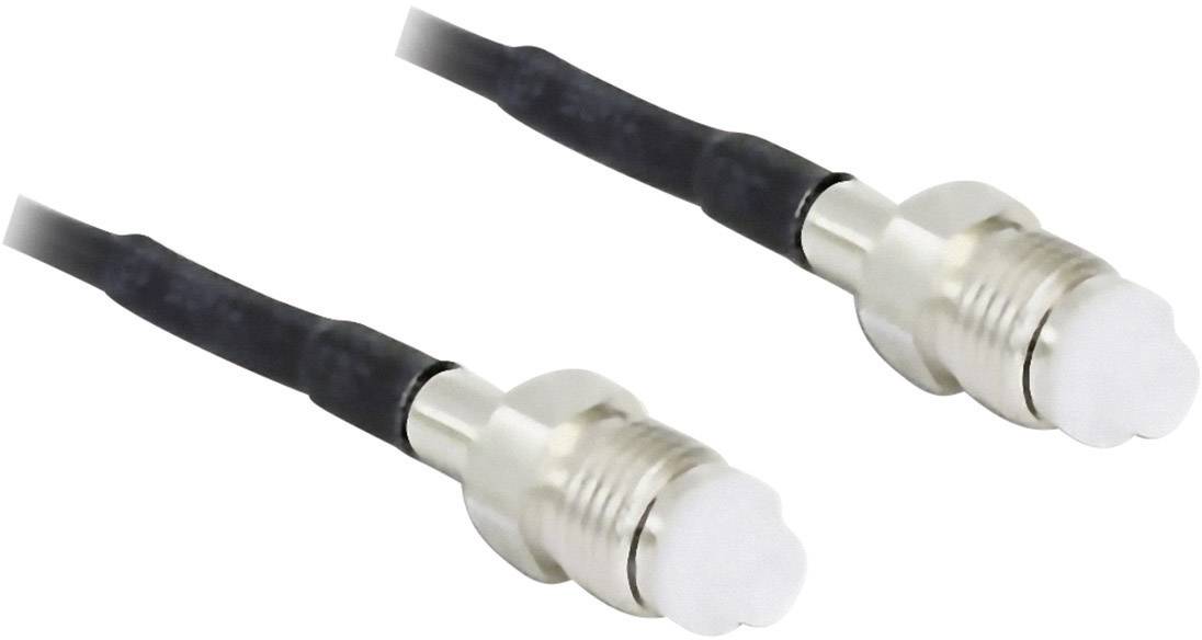 Delock WLAN-Antennen Verlängerungskabel [1x FME-Buchse - 1x FME-Buchse] 3.00 m Schwarz