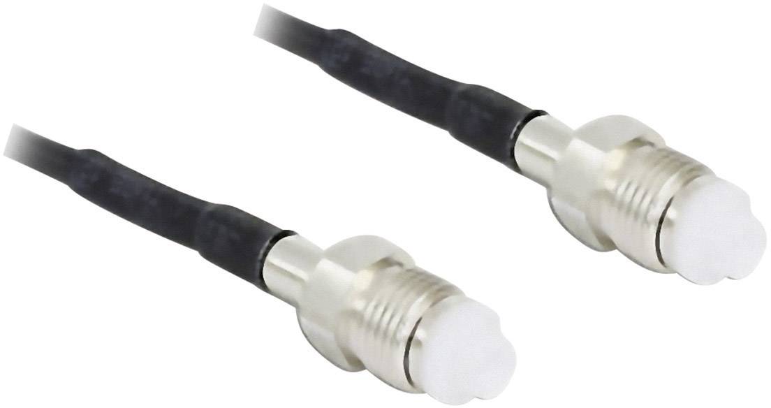 Delock WLAN-Antennen Verlängerungskabel [1x FME-Buchse - 1x FME-Buchse] 5.00 m Schwarz