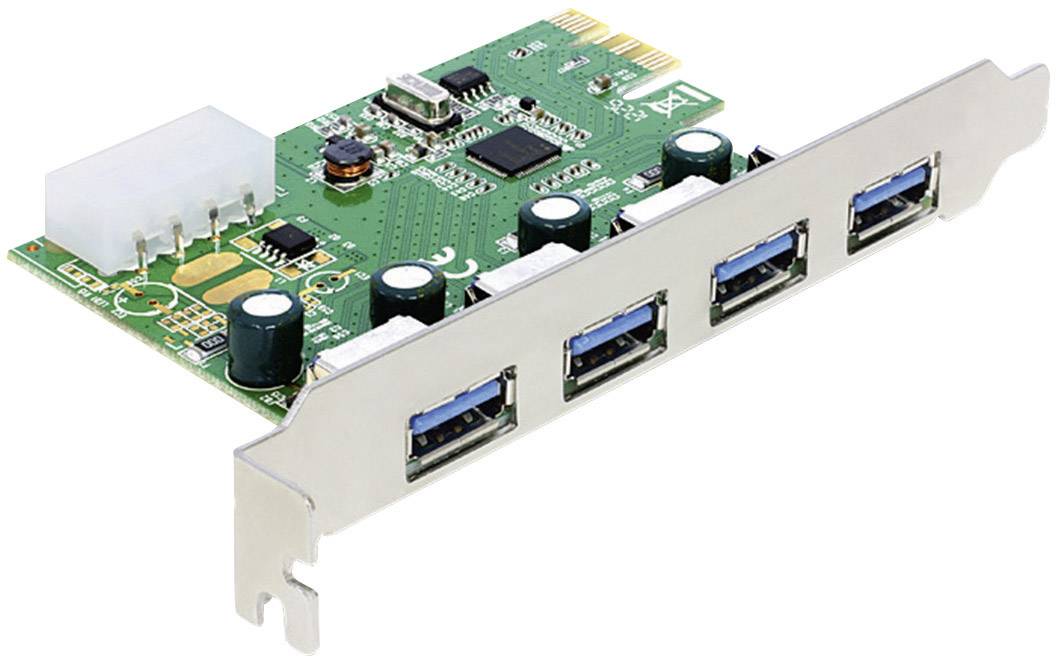I/O PCI-E DeLOCK 4x external USB 3.0