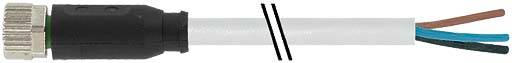 Murrelektronik 7000-08061-2210300 Sensor-/Aktor-Steckverbinder, unkonfektioniert M8 x 1 Buchse, gerade 3.00 m Polzahl Sensoren: 4 1 St.