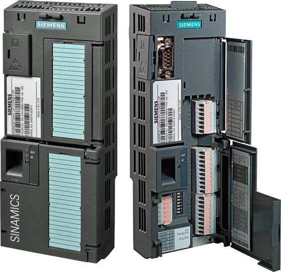 Siemens Indus.Sector Control Unit 4DI,1DO,1AI,1AO 6SL3244-0BB00-1BA1