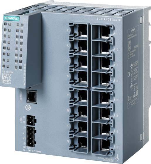 Siemens 6GK5216-0BA00-2AC2 Industrial Ethernet Switch 10 / 100 MBit/s