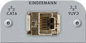 Kindermann Anschlussblende CAT6 Genderchanger 7441000526