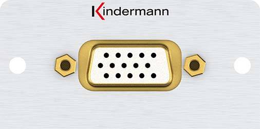 Kindermann Anschlussblende VGA Kabelpeitsche 7444000801
