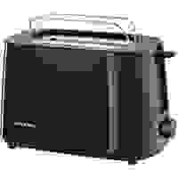 Severin AT2287 Toaster mit eingebautem Brötchenaufsatz Schwarz