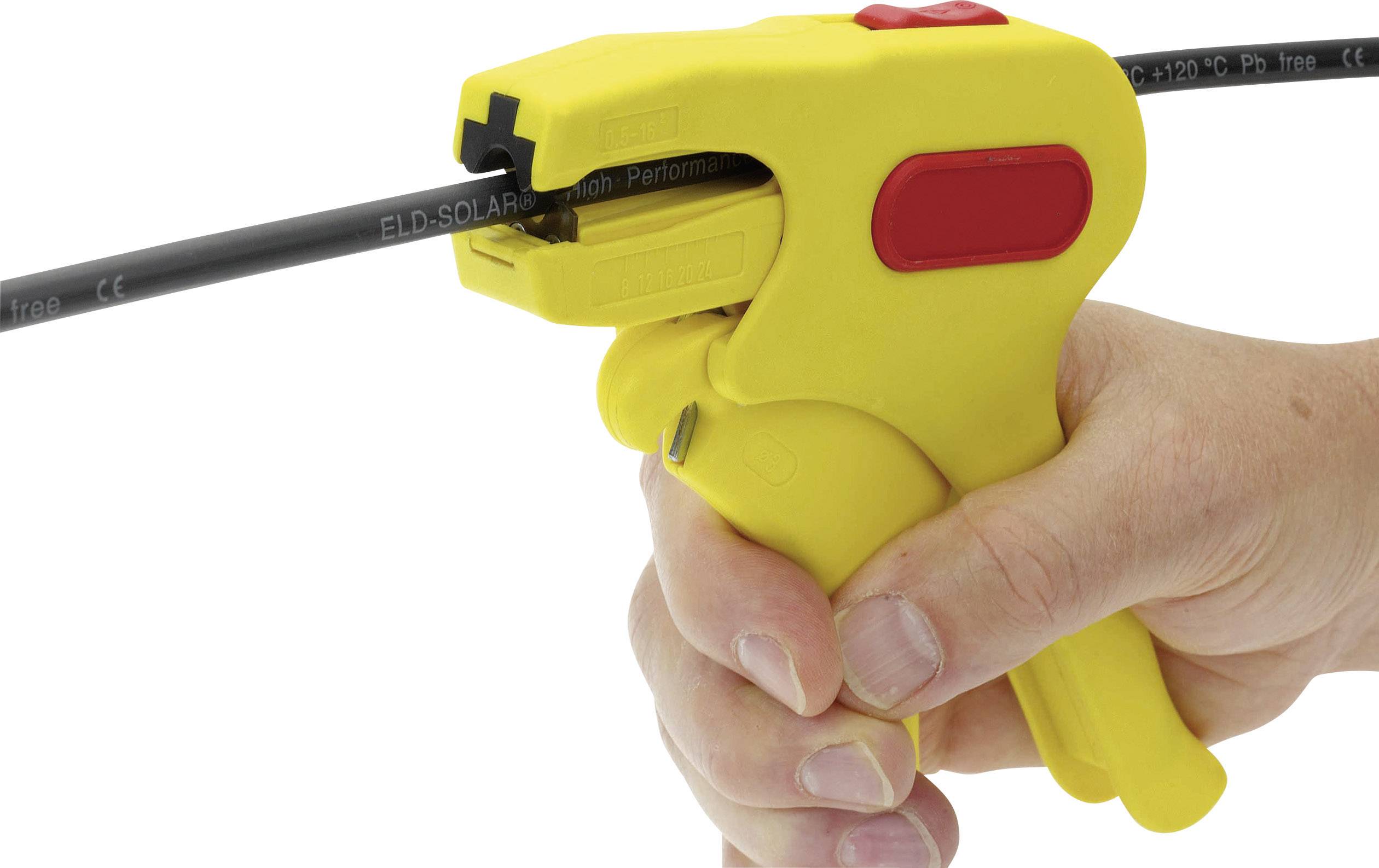 Cimco Solar 100774 Automatische Abisolierzange 1.5 bis 6mm² 9 bis 15 1.3 bis 3mm