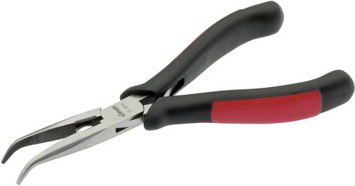 Cimco 100816 Elektronik- u. Feinmechanik Spitzzange 45° gebogen 150 mm