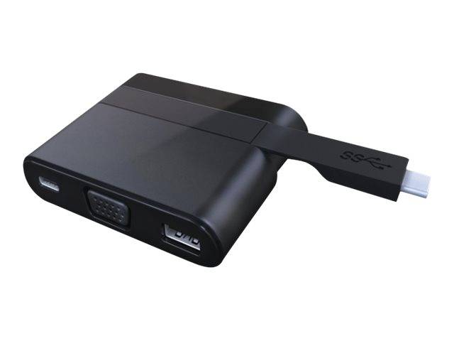 Club3D Adapter USB 3.0 Typ C > VGA/USB3/USB-C
