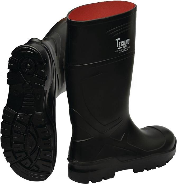 Sicherheitsstiefel Otra Gr.39 schwarz S5 CI SRC EN20345 PU TECHNO BOOTS