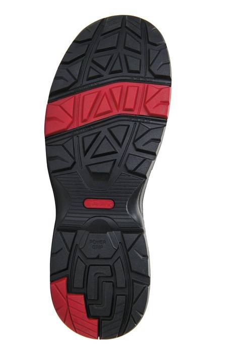 Sicherheitsstiefel Braxton Gr.45 schwarz/rot Leder S3 SRC HRO EN20345 BAAK