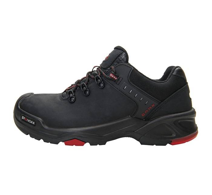 Sicherheitsschuh Brook Gr.40 schwarz/rot Leder S3 SRC HRO EN20345 BAAK