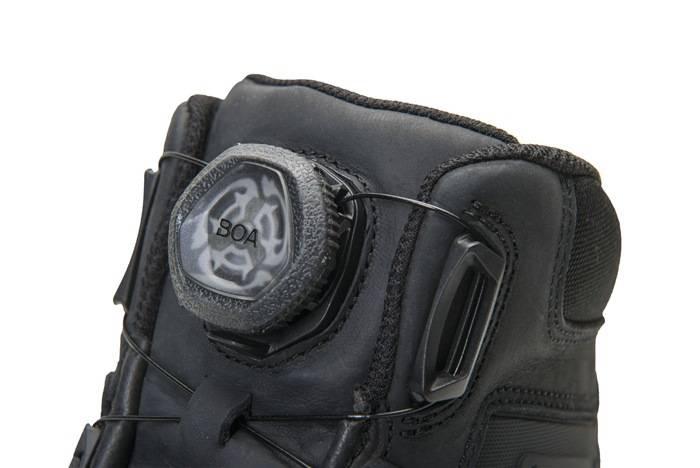 Sicherheitsstiefel Braxton Gr.40 schwarz/rot Leder S3 SRC HRO EN20345 BAAK