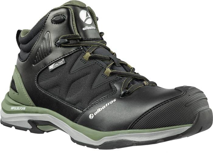 Sicherheitsstiefel ULTRATRAIL OLIVE CTX MID Gr.45 schwarz/oliv Leder
