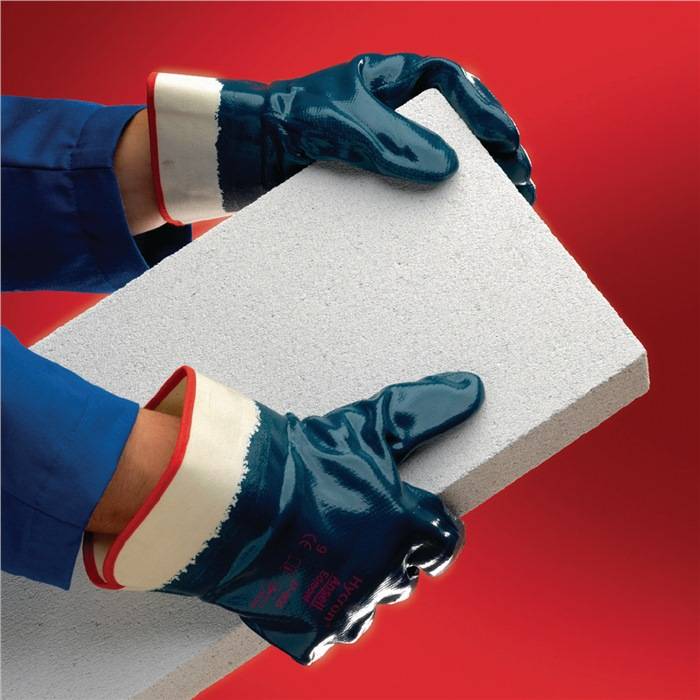 Handschuhe ActivArmr Hycron 27-805 Gr.11 weiß/blau EN 388 PSA II ANSELL