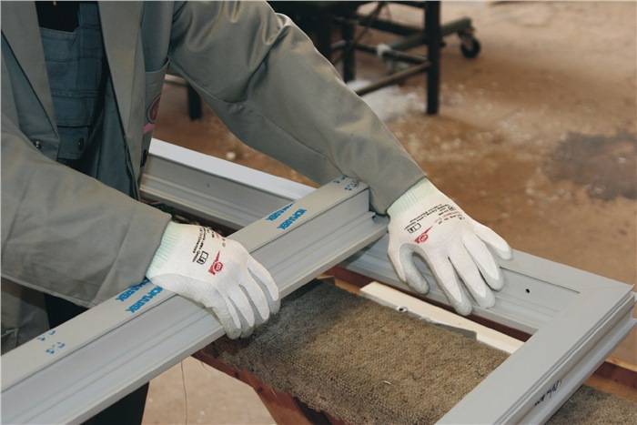 Schnittschutzhandschuhe Camapur Cut 620 Gr.8 weiß/grau HPPE EN 388 Kat.II 10 PA