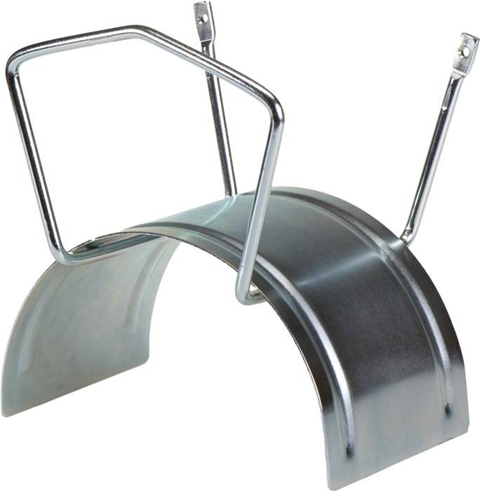 ALBA 11365 Midi Wandschlauchhalter 1 St. Silber