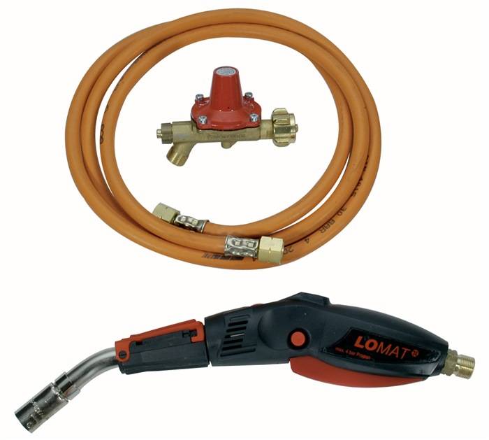 Hochdr.Schl. kpl. 4mm LW G3/8" links 2m Lorch