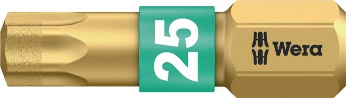 Bit Diamant 1/4" DIN 3126 C6,3 T25x25mm Wera