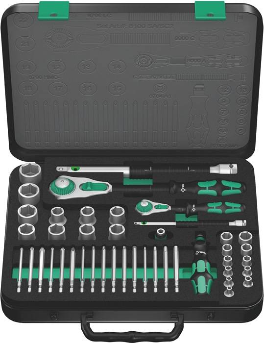 Wera Werk Zyklop Speed-Knarrensatz 160785