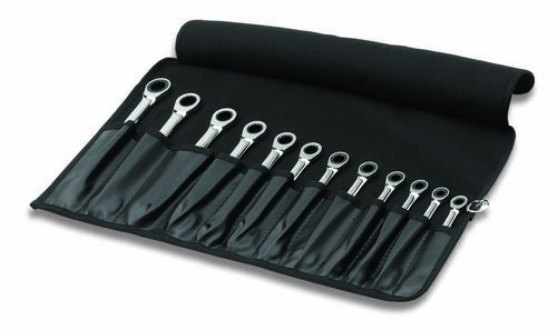 Cimco 112505 Knarren-Ring-Maulschlüssel-Satz 12teilig Schlüsselweite (Metrisch) 7 - 19 mm