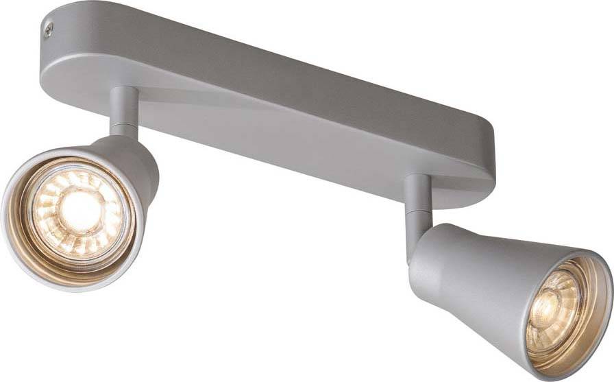 SLV Wand-/Deckenleuchte silber 1000891