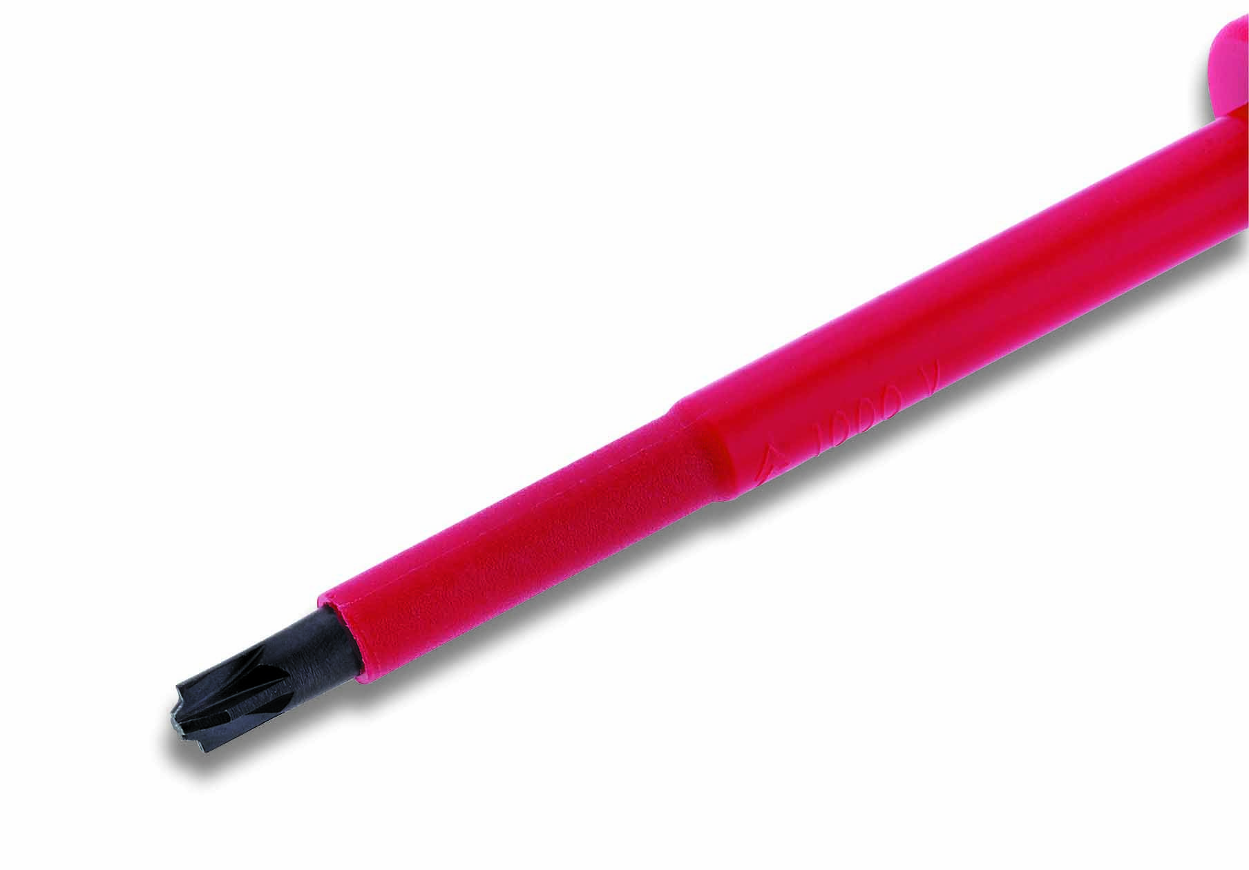 Cimco VDE Plus/minus-Schraubendreher Größe (Schraubendreher) SL/PZ 1 Klingenlänge: 80mm