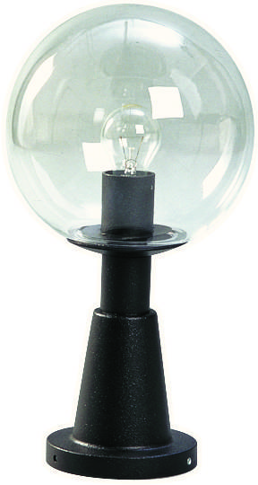 Albert Leuchten Sockelleuchte sw A60 E27 75W 660538