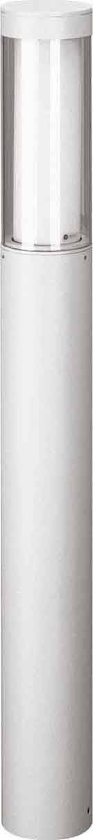 Pollerleuchte A-92698, ohne Bewegungsmelder, weiß Aluguss, Acry- und Opalglas, E27, IP44, 900x100mm