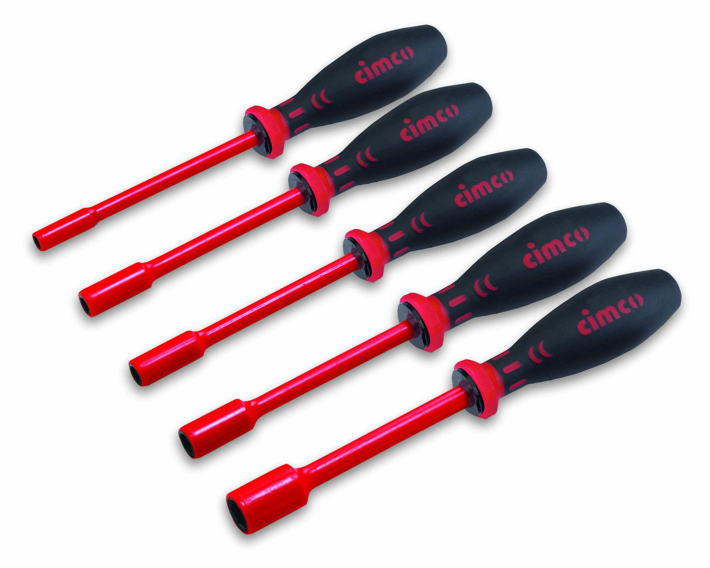 Cimco Werkzeuge 2K-VDE-Steckschlüssel-Set 117801