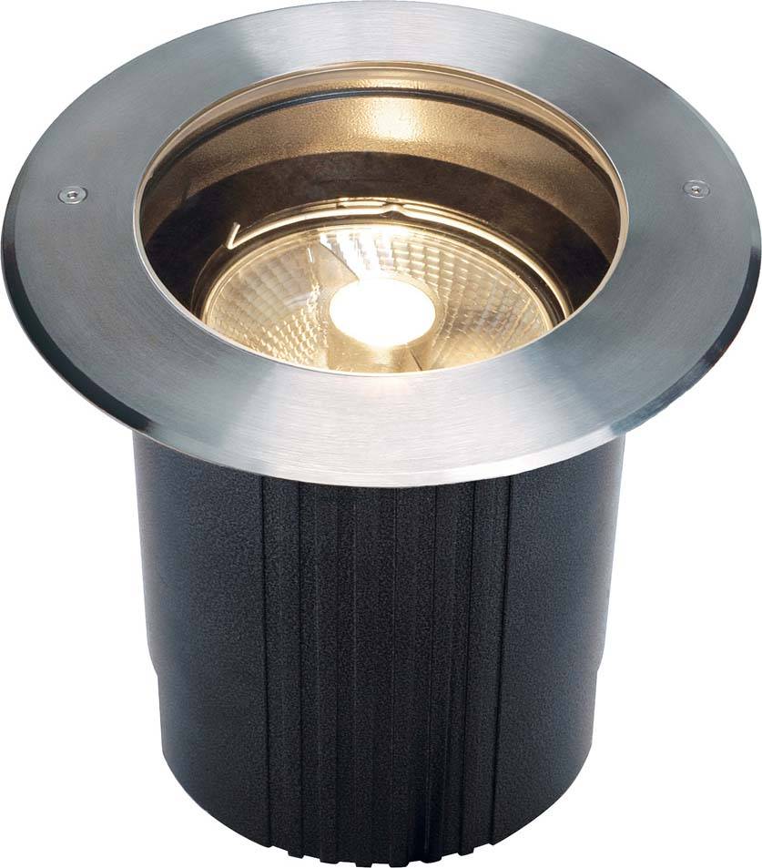 SLV Dasar 229230 Bodeneinbauleuchte GU10 Halogen 75W Edelstahl