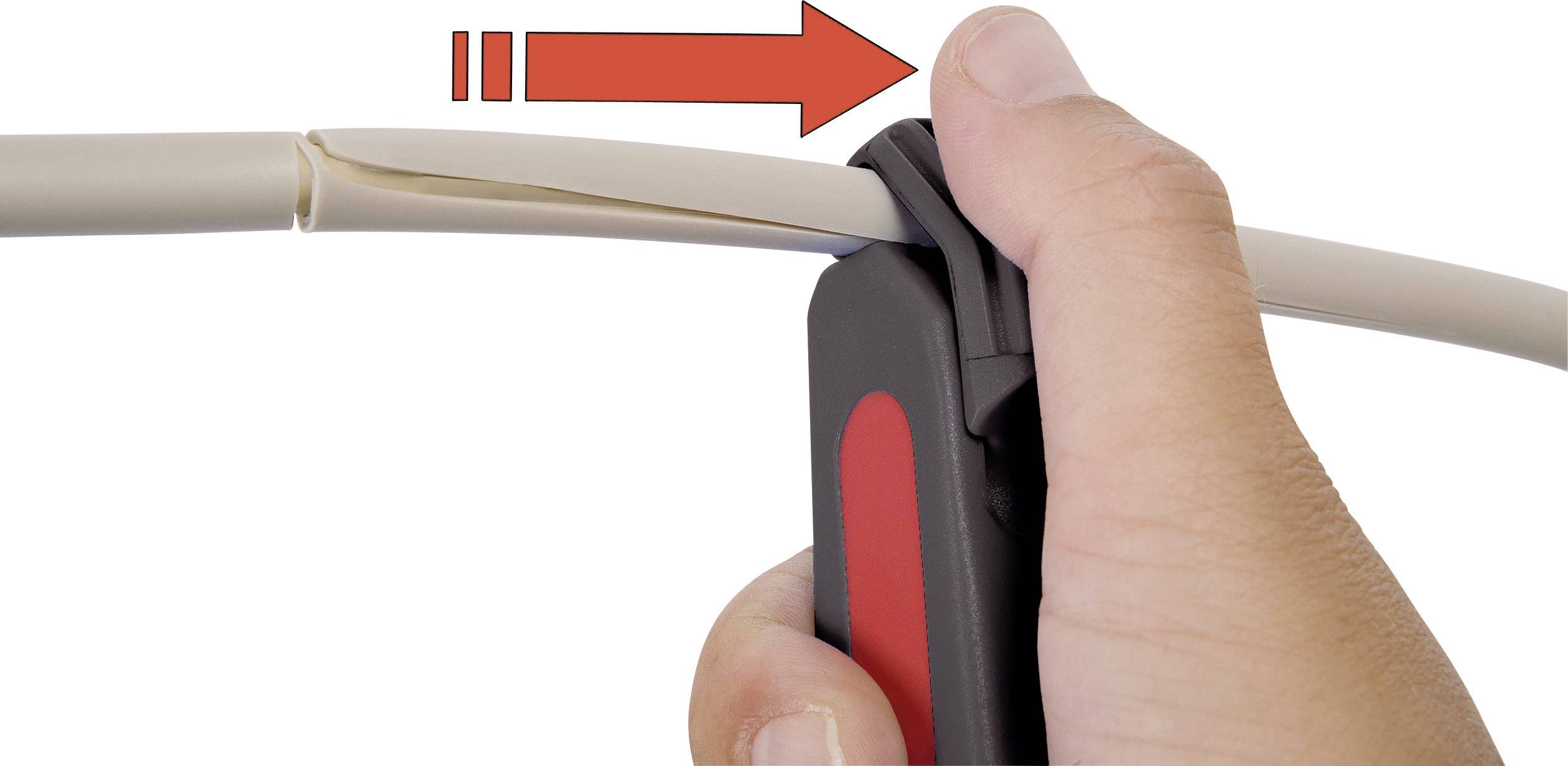 Cimco 120006 Safety Abisoliermesser Geeignet für Rundkabel 4 bis 28 mm