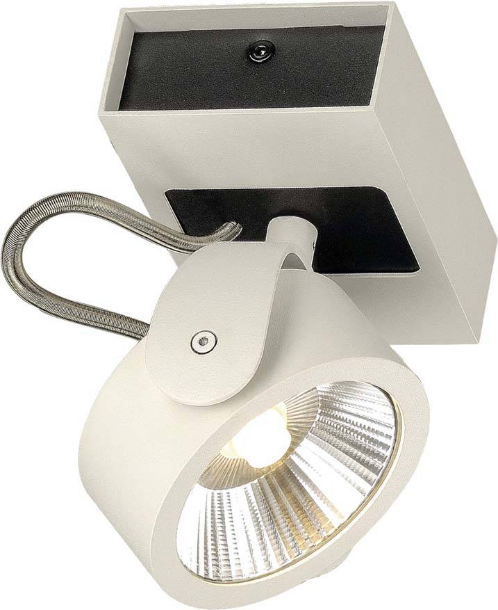 SLV 1000128 LED-Deckenleuchte 17W Weiß, Schwarz
