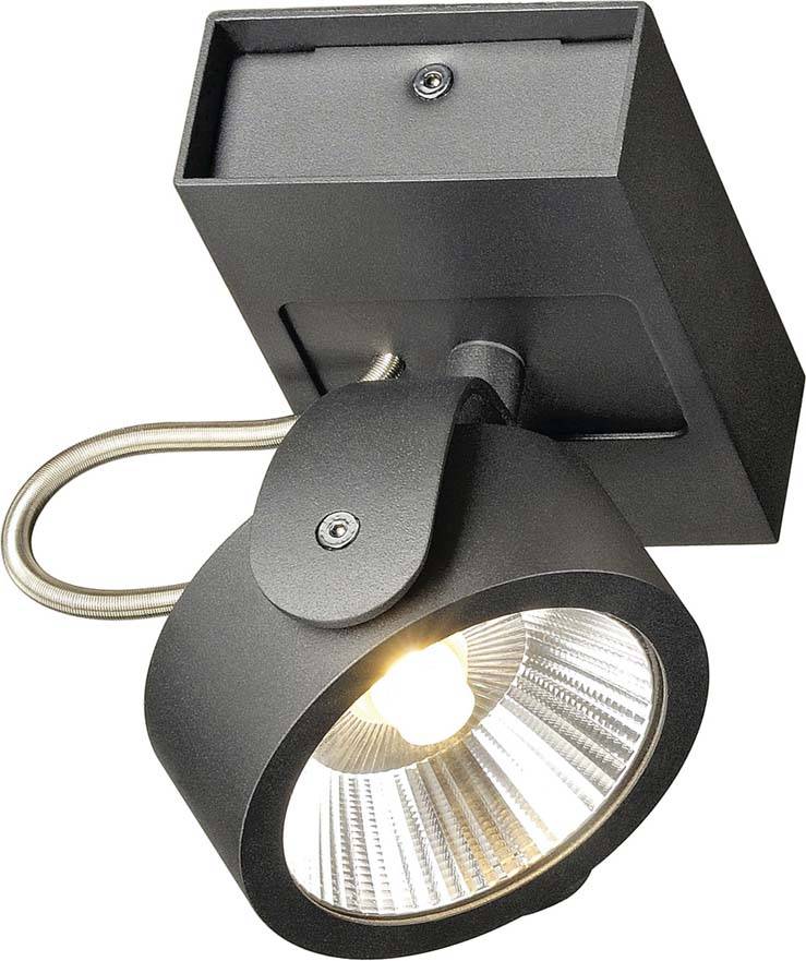 SLV 1000127 LED-Deckenleuchte 17W Schwarz