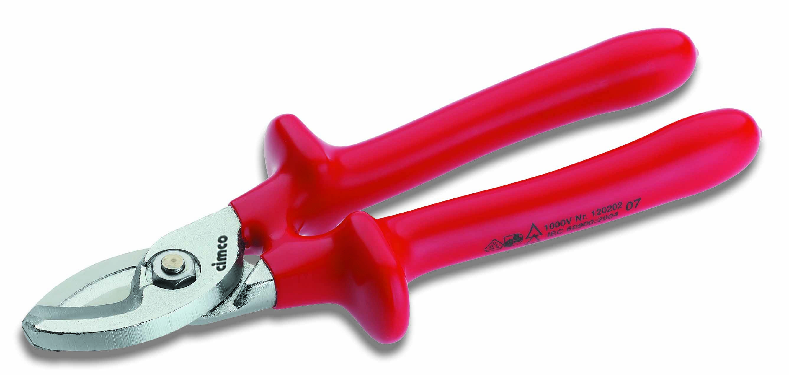 Cimco 120202 VDE-Kabelschere Geeignet für (Abisoliertechnik) Alu- und Kupferkabel, ein- und mehrdrähtig 25 mm 70 mm²