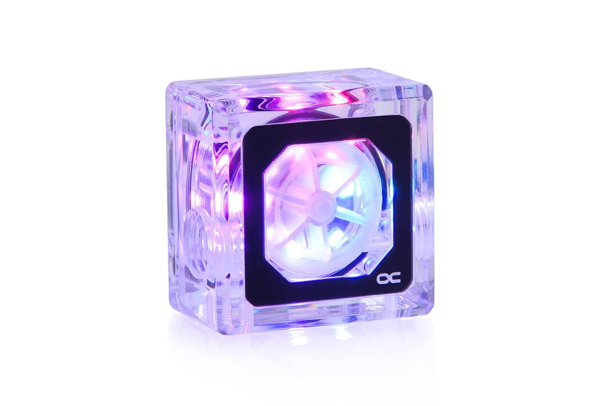 SEN Alphacool Eisfluegel Aurora Durchflussanzeiger "HighFlow" mit Tachosignal