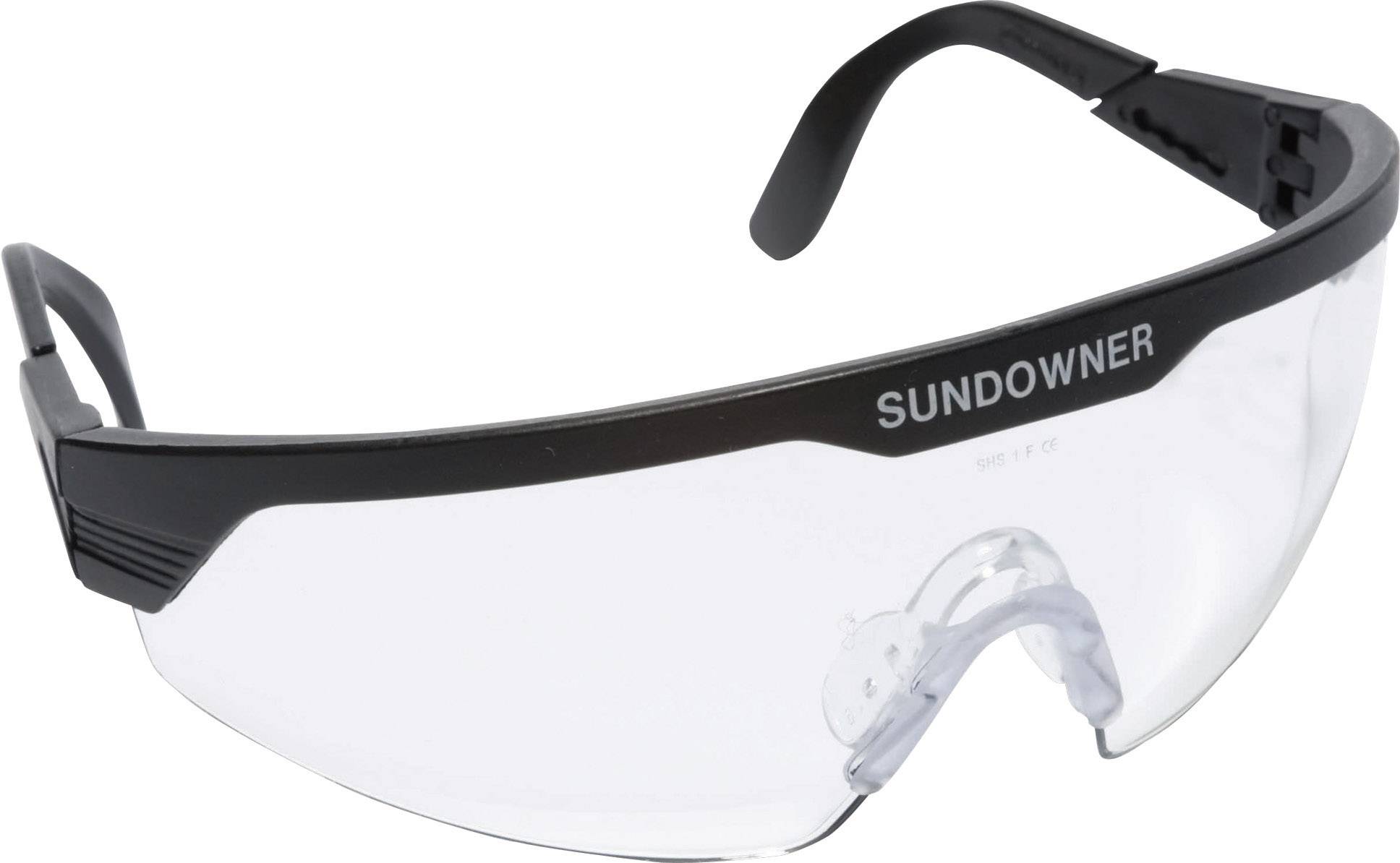 Cimco 140208 Schutzbrille Schwarz DIN EN 166-1