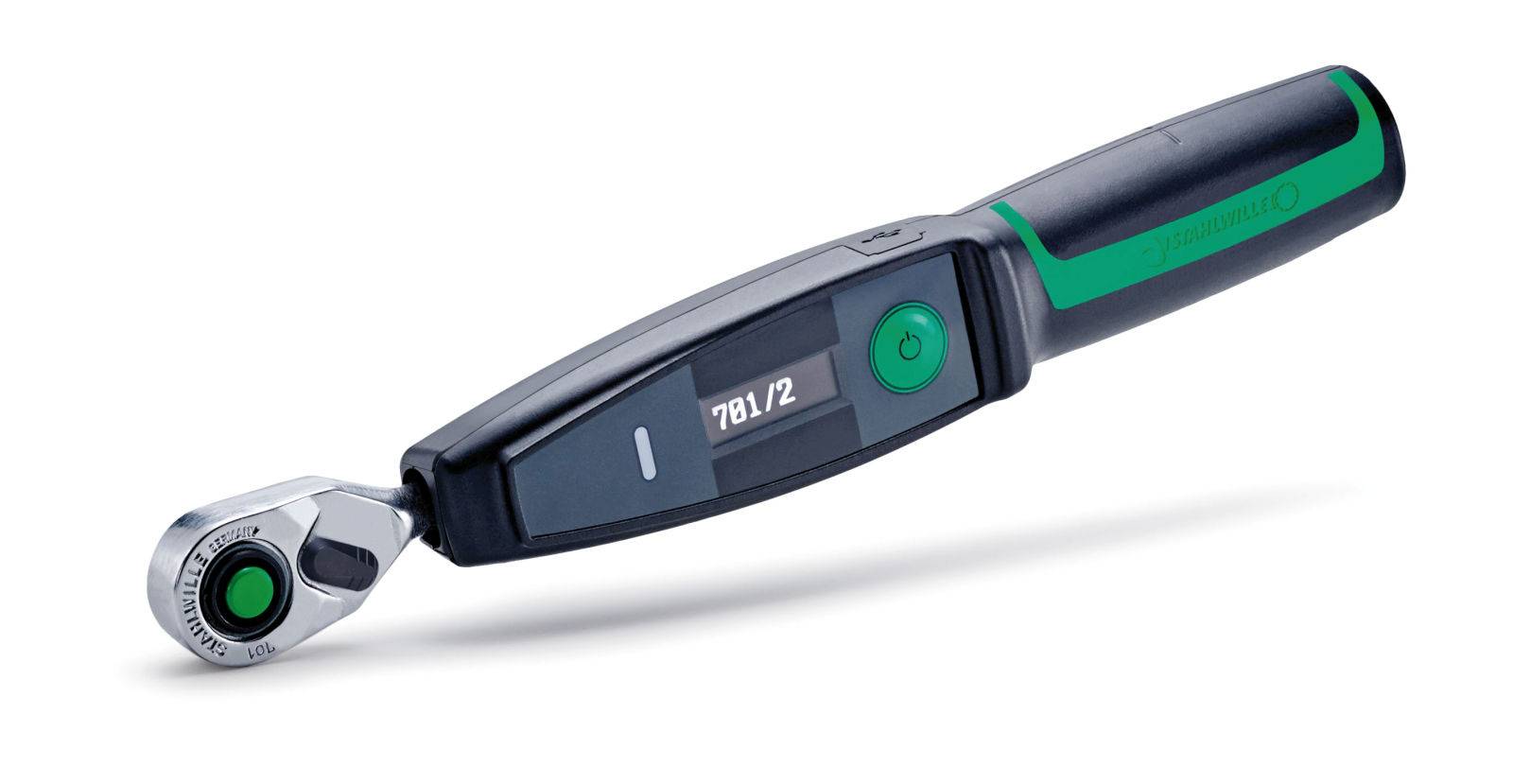 Elektronischer Drehmomentschlüssel SENSOTORK Nr. 701/2 Mess-B. 1-20Nm 4-kant 1/4" L. 325mm