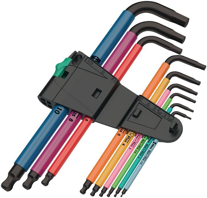 950 9 Hex-Plus L-key Set 9 Pieces