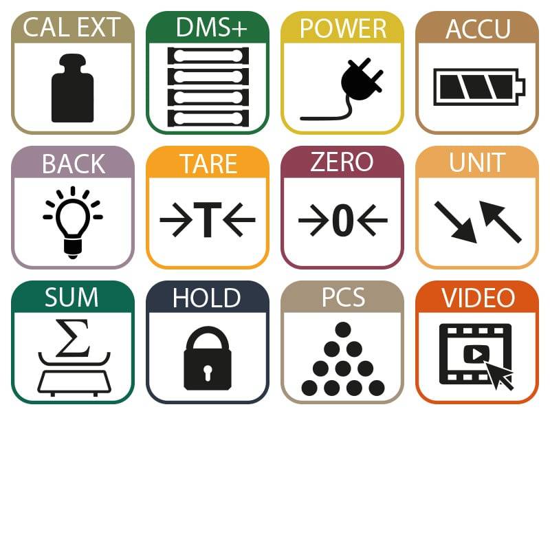 PCE Instruments PCE-PTS 1N Präzisionswaage PCE-PTS 1N Wägebereich (max.) 2000kg Ablesbarkeit 1000g akkubetrieben