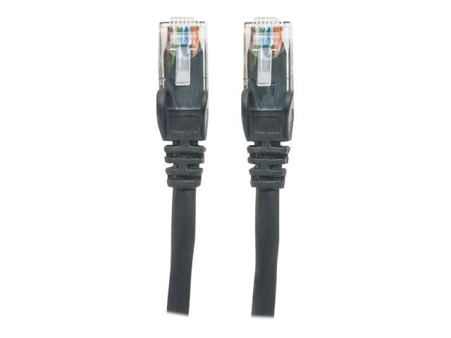 Intellinet 342063 RJ45 Netzwerkkabel, Patchkabel CAT 6 U/UTP 2.00 m Schwarz 1 St.