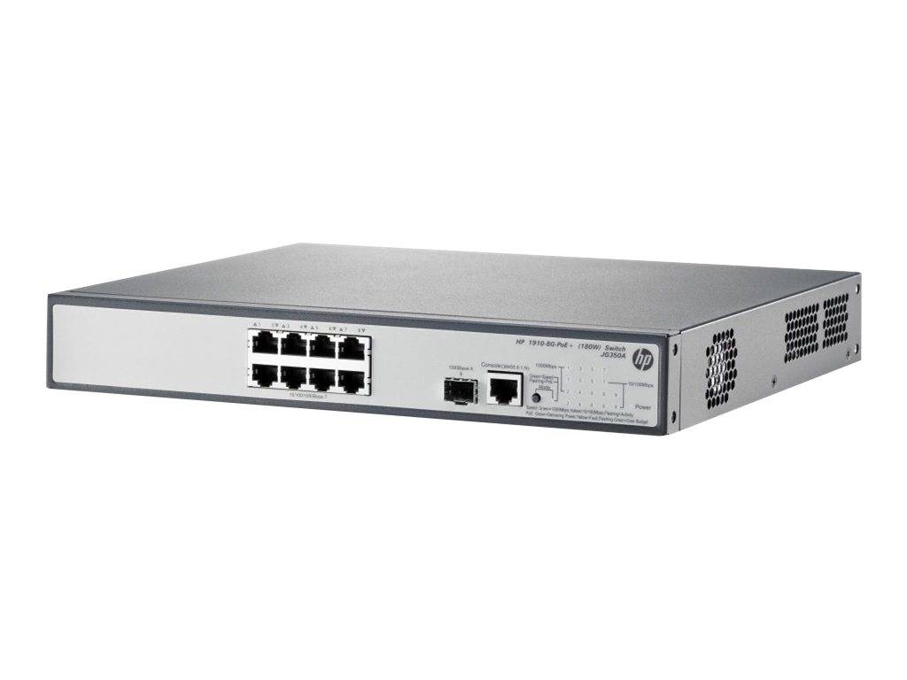 Switch HP JG350A HP 1910-8G-PoE+ (180W)