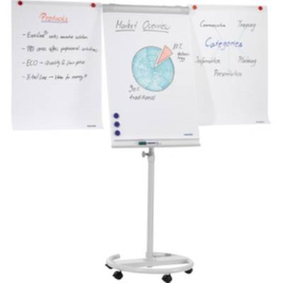 Flipchart Eco Mobil rollbar lichtgrau